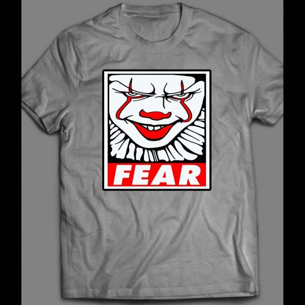 OBEY PARODY PENNYWISE "FEAR" HALLOWEEN SHIRT