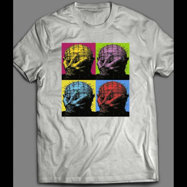 HELL RAISER PIN HEAD POP ART HALLOWEEN SHIRT
