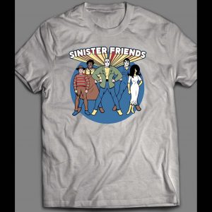 THE SINISTER FRIENDS 80s CARTOON PARODY HALLOWEEN SHIRT