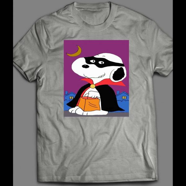 PEANUT'S SNOOPY HALLOWEEN OLDSKOOL CHARACTER RARE ART SHIRT