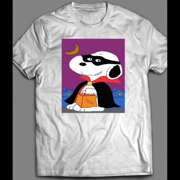 PEANUT'S SNOOPY HALLOWEEN OLDSKOOL CHARACTER RARE ART SHIRT