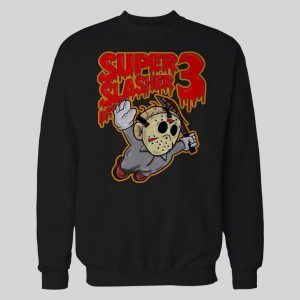 SUPER SLASHER BROS 3 X RETRO GAME STYLE HALLOWEEN HOODIE / SWEATSHIRT