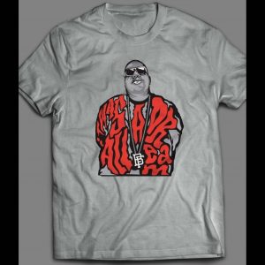 IT WAS ALL A DREAM BIG POPPA HIP HOP ART SHIRT