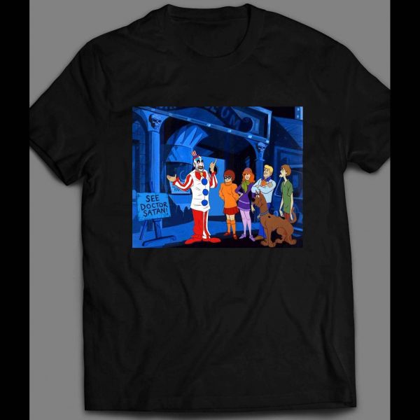 HALLOWEEN SPECIAL SCOOBY DOO AND CAPTAIN SPAULDING SHIRT