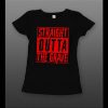 SPOOKY STRAIGHT OUTTA THE GRAVE HALLOWEEN LADIES SHIRT