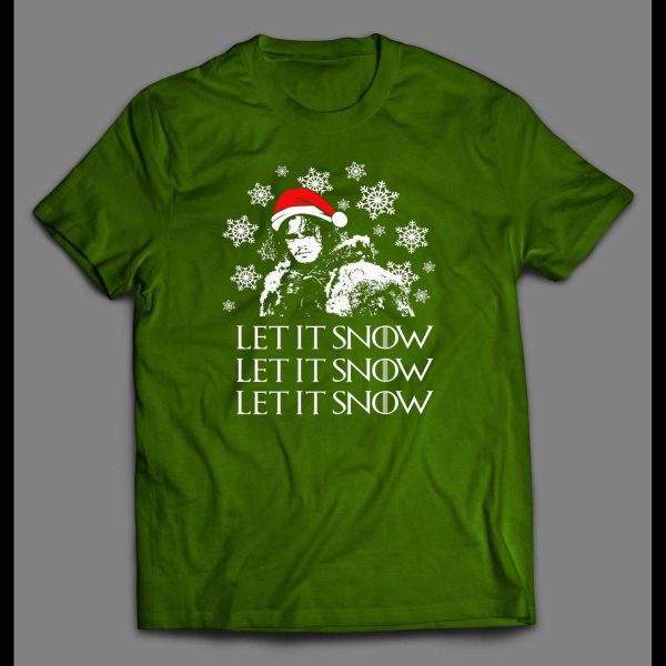 G.O.T PARODY LET IT SNOW CHRISTMAS HOLIDAY SHIRT
