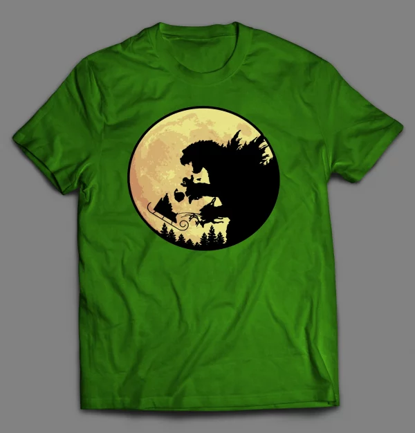 GODZILLA VS SANTA CLAUS CHRISTMAS SHIRT