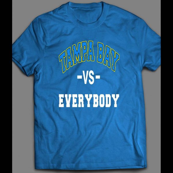 TAMPA BAY VS EVERYBODY PLAYOFF BASEBALL SHIRT