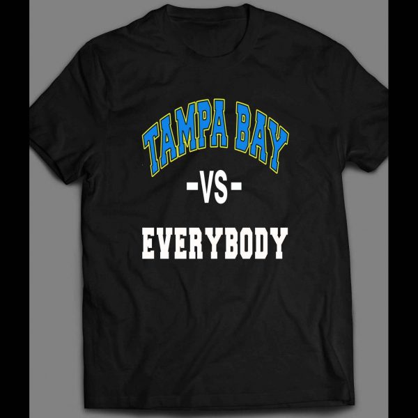 TAMPA BAY VS EVERYBODY PLAYOFF BASEBALL SHIRT