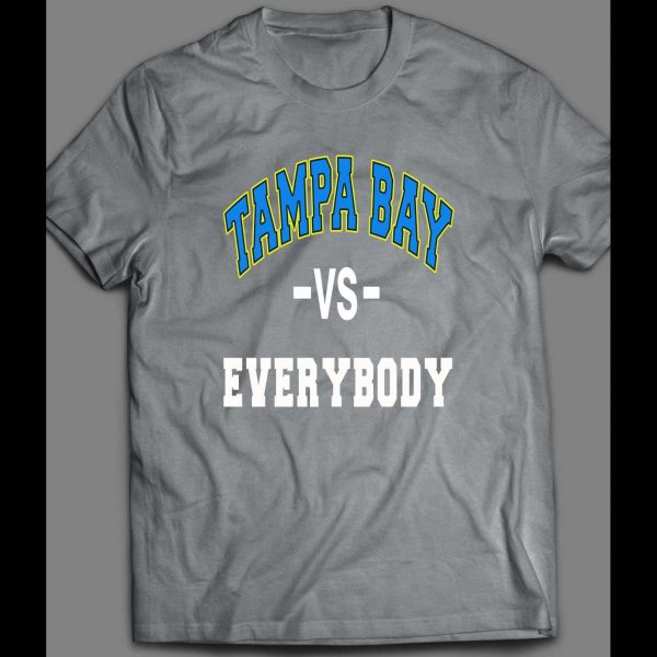 TAMPA BAY VS EVERYBODY PLAYOFF BASEBALL SHIRT