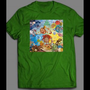RAPPER TRIPPY REDD "TRIPPIN' " CUSTOM ART RARE DESIGN SHIRT