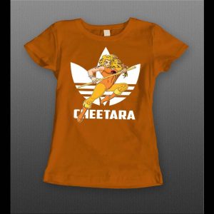 LADIES STYLE SPORTS WEAR MASHUP THUNDERCAT CHEETARA CUSTOM ART SHIRT