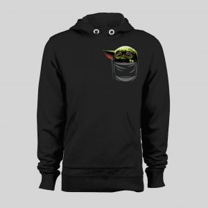 STAR BABY ALIEN IN POCKET HOODIE /SWEATSHIRT