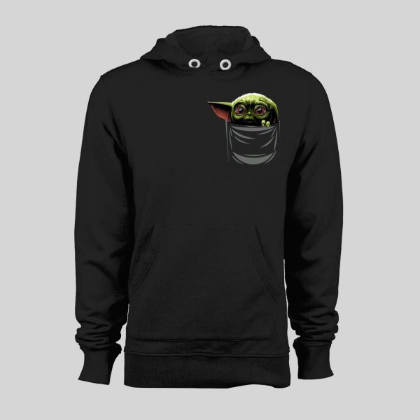 STAR BABY ALIEN IN POCKET HOODIE /SWEATSHIRT