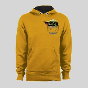 STAR BABY ALIEN IN POCKET HOODIE /SWEATSHIRT