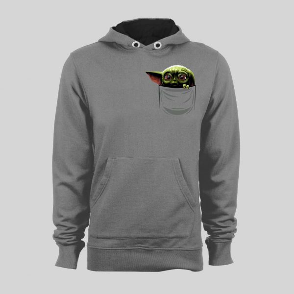 STAR BABY ALIEN IN POCKET HOODIE /SWEATSHIRT