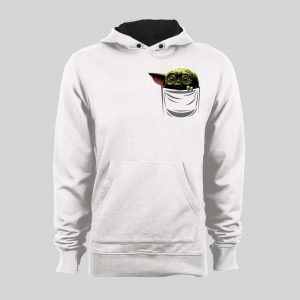 STAR BABY ALIEN IN POCKET HOODIE /SWEATSHIRT