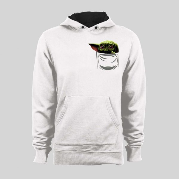 STAR BABY ALIEN IN POCKET HOODIE /SWEATSHIRT