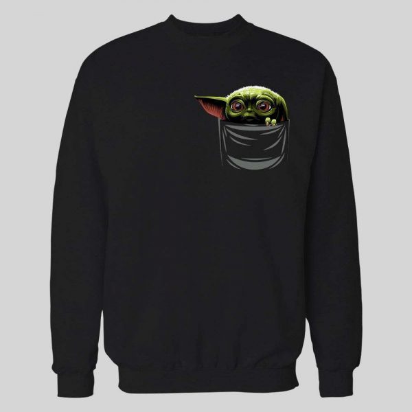 STAR BABY ALIEN IN POCKET HOODIE /SWEATSHIRT