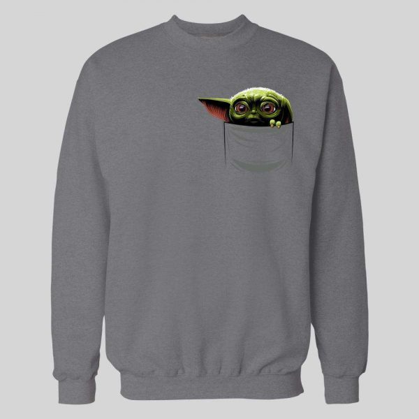 STAR BABY ALIEN IN POCKET HOODIE /SWEATSHIRT