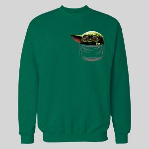 STAR BABY ALIEN IN POCKET HOODIE /SWEATSHIRT
