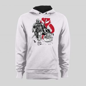 THE LONE HUNTER AND BABY ALIEN MOVIE PARODY HOODIE / SWEATSHIRT