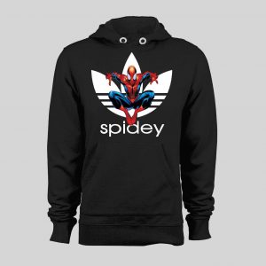 SPORTS WEAR PARODY ULTIMATE SPIDER-MAN SPIDEY MASH UP WINTER HOODIE / SWEATSHIRT