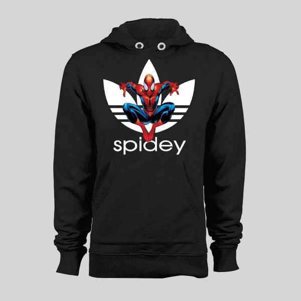 SPORTS WEAR PARODY ULTIMATE SPIDER-MAN SPIDEY MASH UP WINTER HOODIE / SWEATSHIRT