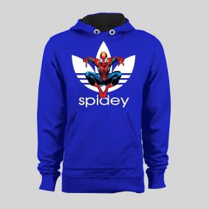 SPORTS WEAR PARODY ULTIMATE SPIDER-MAN SPIDEY MASH UP WINTER HOODIE / SWEATSHIRT