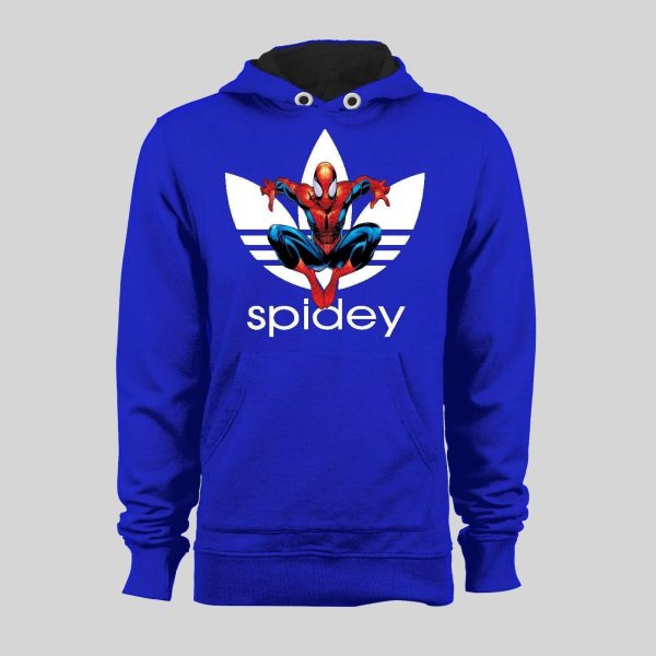 SPORTS WEAR PARODY ULTIMATE SPIDER-MAN SPIDEY MASH UP WINTER HOODIE / SWEATSHIRT