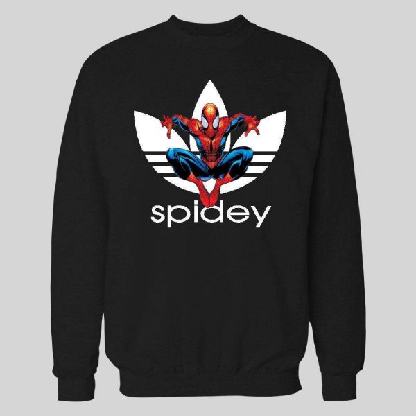SPORTS WEAR PARODY ULTIMATE SPIDER-MAN SPIDEY MASH UP WINTER HOODIE / SWEATSHIRT