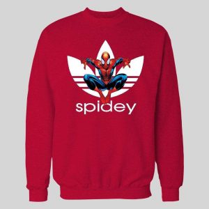 SPORTS WEAR PARODY ULTIMATE SPIDER-MAN SPIDEY MASH UP WINTER HOODIE / SWEATSHIRT