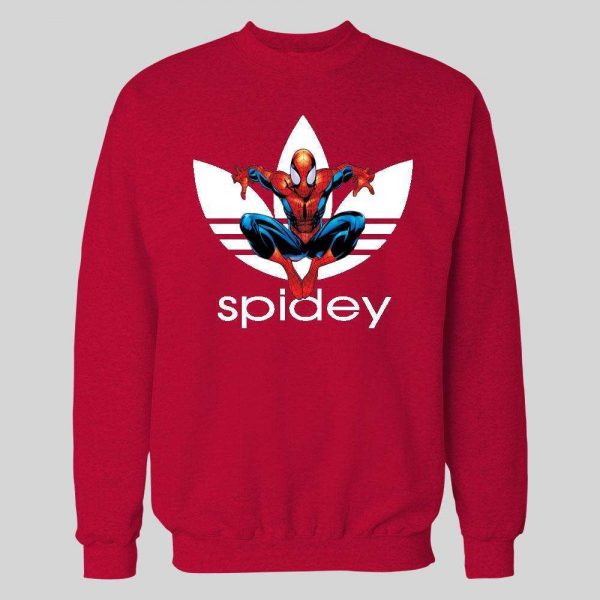 SPORTS WEAR PARODY ULTIMATE SPIDER-MAN SPIDEY MASH UP WINTER HOODIE / SWEATSHIRT