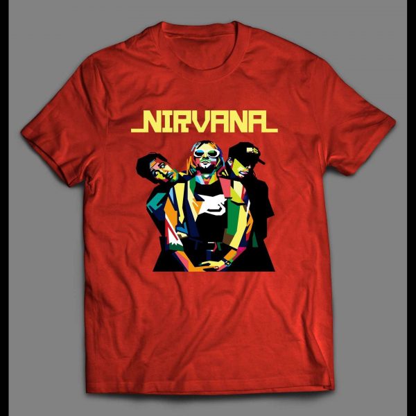 SEATTLE ROCK N ROLL GRUNGE POP ART OLDSKOOL SHIRT