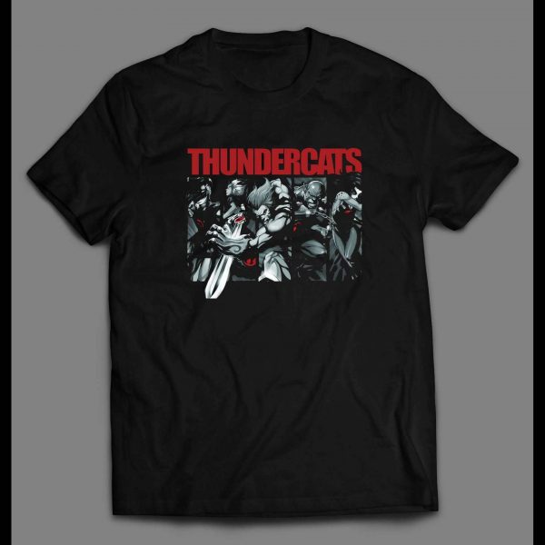80s CARTOON THE THUNDERCAT'S CHARACTERS CUSTOM ART SHIRT