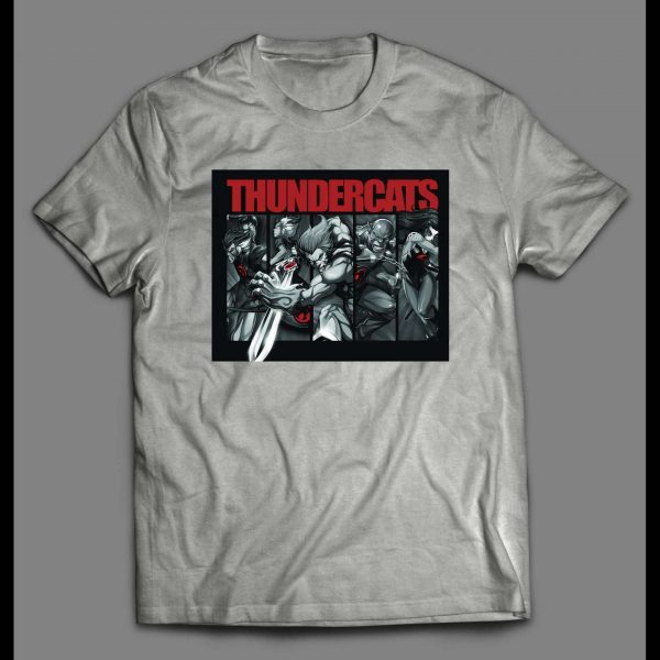 80s CARTOON THE THUNDERCAT'S CHARACTERS CUSTOM ART SHIRT