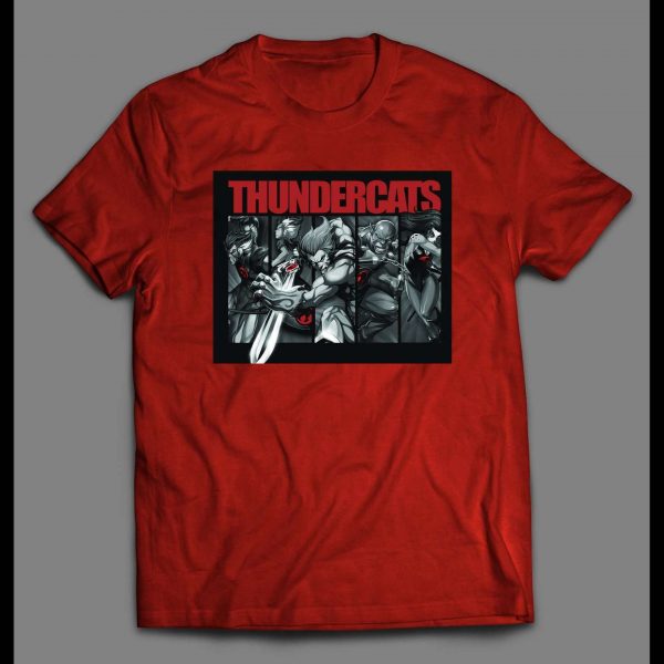 80s CARTOON THE THUNDERCAT'S CHARACTERS CUSTOM ART SHIRT