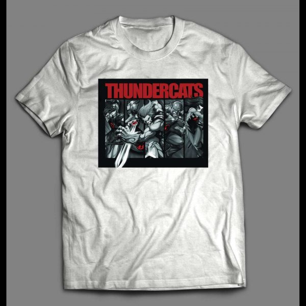 80s CARTOON THE THUNDERCAT'S CHARACTERS CUSTOM ART SHIRT