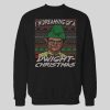 THE OFFICE DREAMING OF A DWIGHT CHRISTMAS HOODIE /SWEATSHIRT