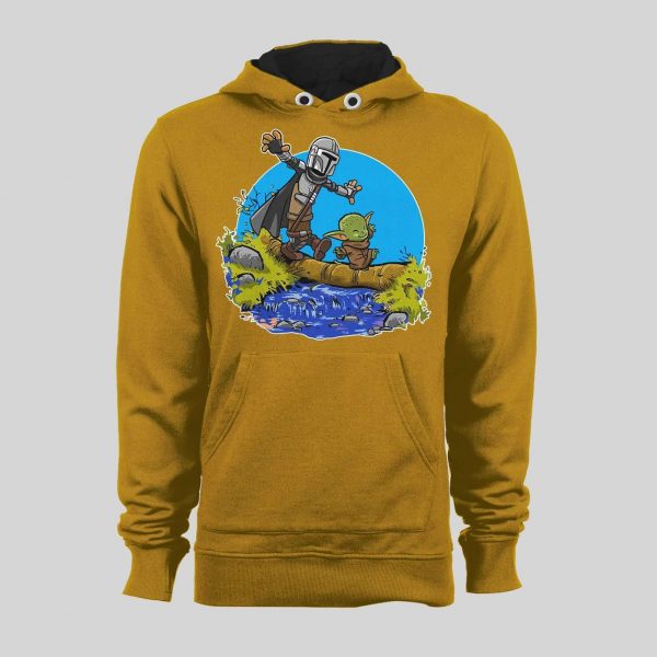 THE HUNTER & BABY ALIEN HOODIE /SWEATSHIRT