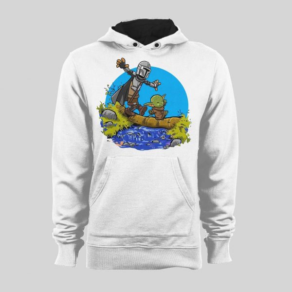 THE HUNTER & BABY ALIEN HOODIE /SWEATSHIRT