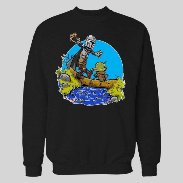 THE HUNTER & BABY ALIEN HOODIE /SWEATSHIRT