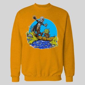 THE HUNTER & BABY ALIEN HOODIE /SWEATSHIRT