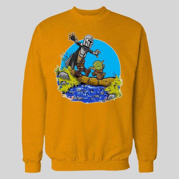 THE HUNTER & BABY ALIEN HOODIE /SWEATSHIRT