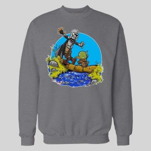 THE HUNTER & BABY ALIEN HOODIE /SWEATSHIRT