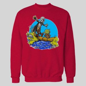 THE HUNTER & BABY ALIEN HOODIE /SWEATSHIRT