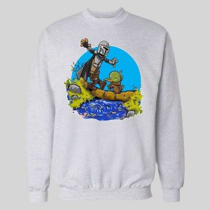THE HUNTER & BABY ALIEN HOODIE /SWEATSHIRT