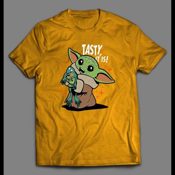 STAR BABY ALIEN "TASTY IT IS!" MOVIE SHIRT