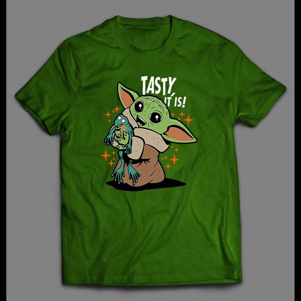 STAR BABY ALIEN "TASTY IT IS!" MOVIE SHIRT