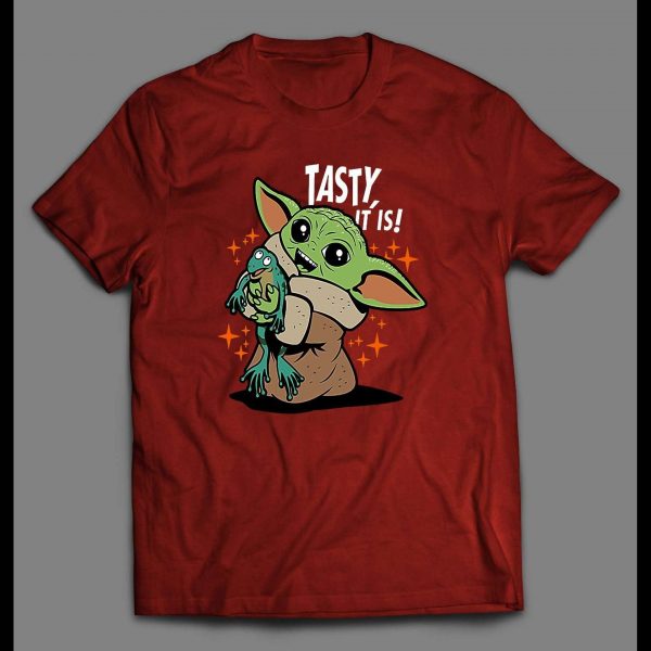 STAR BABY ALIEN "TASTY IT IS!" MOVIE SHIRT